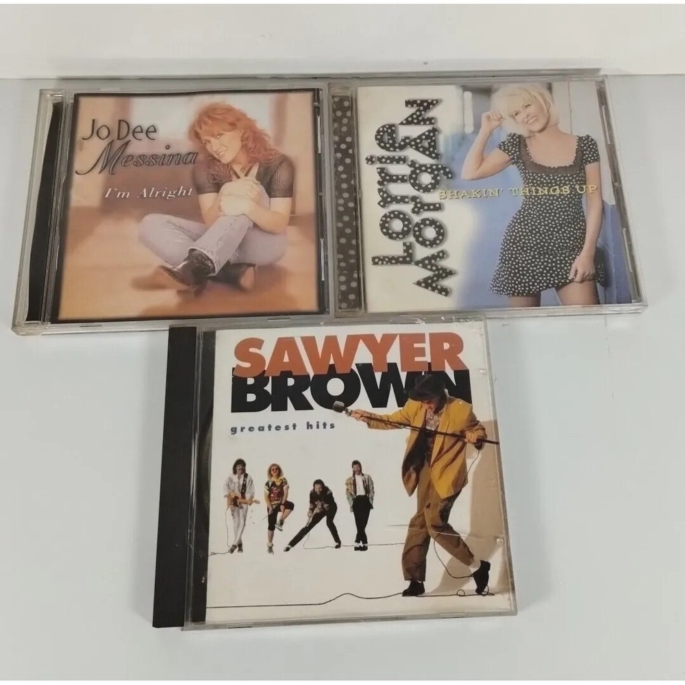 Lot Of 10 Various Artists CDS - READ. Dixie Chicks George Jones Sawyer Brown - Picture 8 of 9